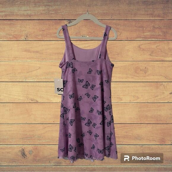 SO Girls Purple Dress   Size 8   NWT - Picture 2 of 7
